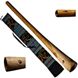 Australian Treasures - DIDGERIDOO: Natural Wood con borsa didgeridoo | 120cm