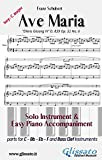 Ave Maria (Schubert) - Solo & Easy Piano (key C): "Ellens Gesang III" D. 839 Op. 52 No. 6 (English ...