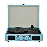 AWJ RU Fast Delivery Vintage Portable Phonograph 33/45/78 RPM Giradischi Vinile Lp Record Phono Player Grammofono Altoparlante Incorporato