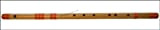 Bansuri Indian Flute, Maharaja Musicals Concert Quality, Scale D Natural Bass 33.5 inches, FINEST Indian Bansuri, Bamboo Flute, Hindustani (PDI-CFC) ...