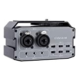 BAOK Mixer Ingresso, Mixer Dual XLR Testa per Fotocamera per videocamera
