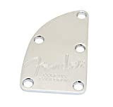 Basso FENDER 005 – 8329 – 000 American Deluxe a 5 Bolt Neck Plate, Chrome