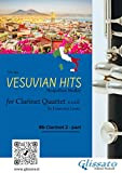 (Bb Clarinet 2) Vesuvian Hits for Clarinet Quartet: Neapolitan Medley (Vesuvian Hits - medley for Clarinet Quartet)