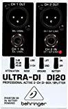 Behringer ULTRA-DI DI20 Professional Active DI-Box/Splitter a 2 canali