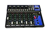 BES SRL Mixer Controller Audio Professionale 7 canali USB Karaoke mp3 dj F7 USB