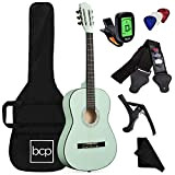 Best Choice Products - Starter kit per chitarra acustica da 96,5 cm, con custodia, tracolla, sintonizzatore digitale, plettro, corde - ...