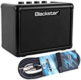 Blackstar FLY 3 Mini amplificatore per chitarra, nero + cavo jack Keepdrum 3 m