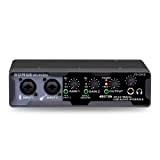 BOMGE Interfaccia audio USB (24 bit/192 kHz) con XLR, alimentazione phantom, monitoraggio diretto, loopback per registrazione PC, streaming, chitarrista, cantante ...