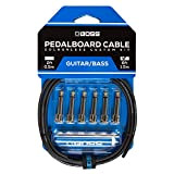 BOSS BCK-6 Solderless Pedalboard Cable Kit, Simple and quick assembly, 6ft/1.5m length