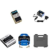 BOSS DD-8 pedale delay digitale in bundle con alimentatore PSA, BCB-30X Pedaliera Effetti, una confezione da 3 patch cable e ...