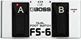 Boss FS6 - Interruttore a pedale doppio con chiusura e sbloccato