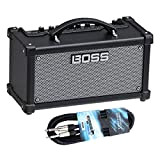 Boss Guitar Equipment Dual Cube LX - Amplificatore portatile per chitarra + cavo jack Keepdrum