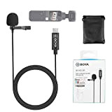BOYA Microfono Lavalier Digitale a Clip Omnidirezionale per DJI OSMO Pocket