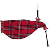Brand New Scottish Goose Royal Stewart Bagpipe palissandro argento supporti Bagpipe