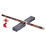 Btuty, Flauto traverso cinese Dizi in chiave di Re, flauto tradizionale in bambù realizzato a mano, strumento a fiato, per ...