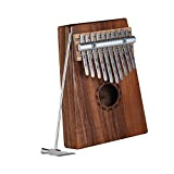 Btuty Pianoforte con 10 tasti Kalimba Mbira Sanza Koa hawaiana in legno massiccio con borsa da trasporto libro musicale Tuning ...