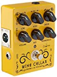 Caline CP-60 Wine Cellar - Bass Drive & DI« Pedale Effetto Per Basso, Giallo