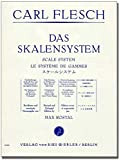 Carl Fleisch - The Scales System - Scales Exercises Through All Major and Mollton Types - Students for Violin - ...