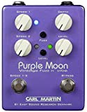 Carl Martin PURPLE MOON analogico dual Speed VIBE Over Drive con pedale Fuzz/batterie (9 Volt)