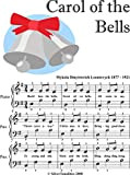 Carol of the Bells Easy Piano Sheet Music with Colored Notes (English Edition)