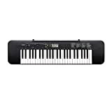 Casio Musical Instruments CTK-240 - Tastiera Pianoforte Digitale a 49 Tasti, 100 Timbri, 100 ritmi e 50 Brani, Nero