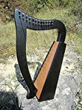 Celtica Irlandese bambini Arpa Harp 12 Corde in Legno di Faggio