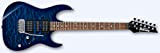 Chitarra elettrica Ibanez grx70qa-tbb Gio Full Transparent Blue Burst