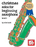 Christmas Solos for Beginning Saxophone (English Edition)