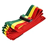 Cinghia di Tamburo Africana, Tracolla Tricolore Portatile a Mano per Tamburo Djembe per Performance sul Palco