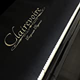 Clairevoire Tastiera & Piano Key Cover per tastiera standard a 88 tasti [Midnight Black] | Materiale in microfibra di qualità ...