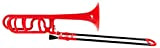 Classic Cantabile MardiBrass Tenore Trombone Sib/Fa in plastica rosso
