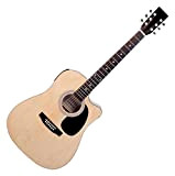 Classic Cantabile WS-10NAT-CE chitarra folk con Pickup naturale