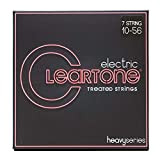 Cleartone CL9410/7-Set di corde per chitarra elettrica, colore: nero