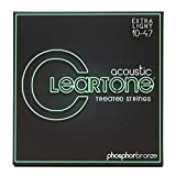 Cleartone Phosphor bronze Acoustic Corde chitarra, 10-47
