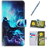 Compatibile con Samsung Galaxy A31, custodia a libro in pelle, con motivo colorato, con chiusura magnetica, scomparti per carte di ...