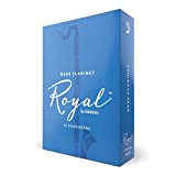 Confezione da 10 ance Rico Royal per clarinetto basso, durezza 2,5