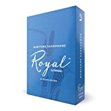 Confezione da 10 ance Rico Royal per sassofono baritono, durezza 2,5