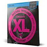 Corde D’Addario EXL170BT per basso, Nickel Wound, Balanced Tension Light, 45-107
