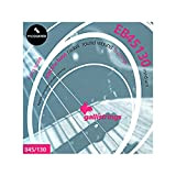 Corde Galli EB45130 ELECTRIC Procoated 5-strings Long Scale medium /, 045 -, 125 Bass Strings (Nickel Round Wound coated)