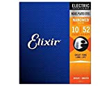 Corde per chitarra elettrica Elixir® Strings con rivestimento NANOWEB®, Light/Heavy (.010-.052)