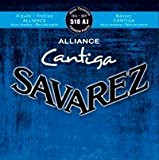 CUERDAS GUITARRA CLASICA - Savarez (510/AJ) Alliance Cantiga Azul Tension Fuerte (Juego Completo)