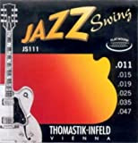 CUERDAS GUITARRA ELECTRICA - Thomastik (JS/111) Jazz Swing (Juego Completo 011/047)