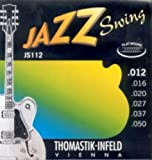 CUERDAS GUITARRA ELECTRICA - Thomastik (JS/112) Jazz Swing (Juego Completo 012/050)