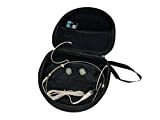 Custodia borsa per microfono ad archetto Lavalier o auricolari con zip e tasche interne