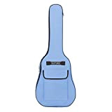Custodia per chitarra impermeabile multicolore da 104 cm, borsa per chitarra in nylon Oxford 600D, imbottita con cinghie regolabili in ...