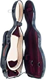 Custodia per violino Fiberglass Ultra Light 4/4 point black - burgundy M-Case + Music Bag