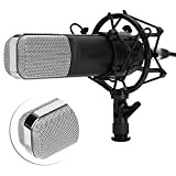 CUTULAMO Microfono per Canto Yanmai, Durevole e Non Facile da danneggiare Microfono a condensatore Yanmai per la Registrazione di K ...