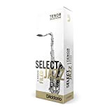 D'Addario Confezione da 5 ance medie con taglio francese Rico Select Jazz per sassofono tenore, durezza 2