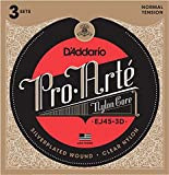D'Addario EJ45-3D Classico 6 pezzo(i) Nylon Chitarra Corda per strumento musicale - Corde per strumenti musicali (Chitarra, Nylon, Classico, 6 ...