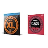 D'Addario EXL160 Set Corde Basso EXL & Corde Chitarra Classica | EJ27N | Classic Nylon | Corde per Chitarra Classica ...